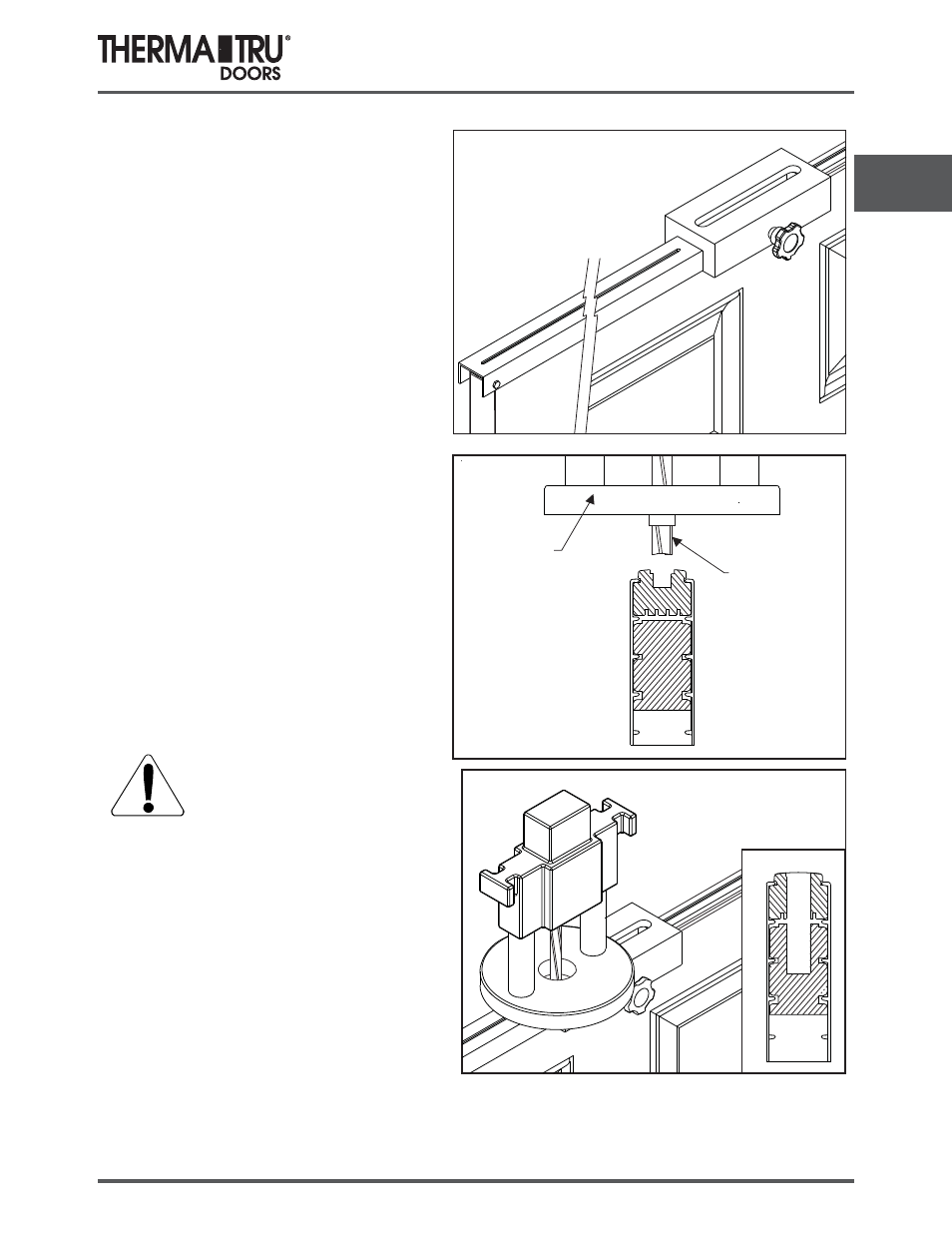 Therma-Tru SHOP 3 Door Preparation - U1 Revised User Manual | Page 25 / 65