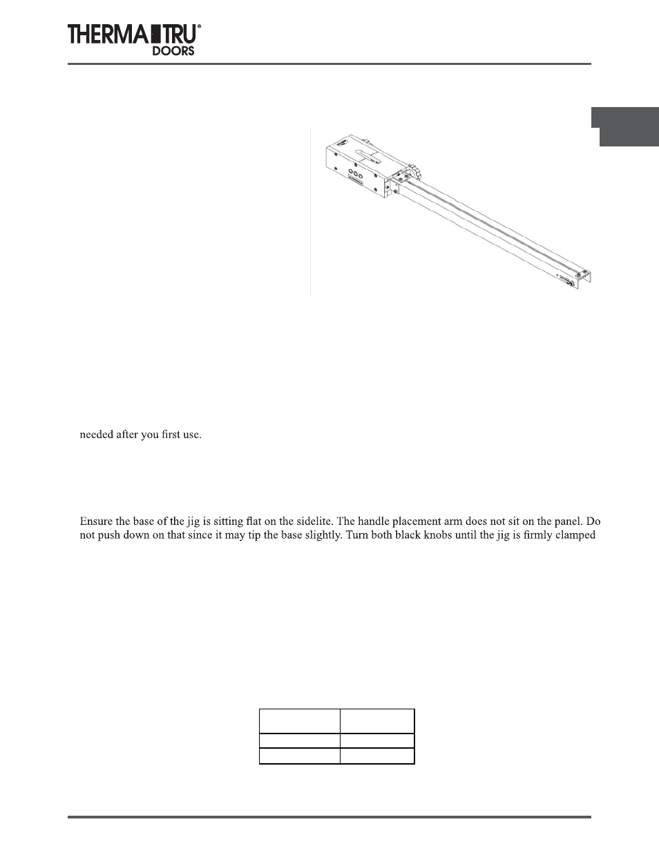 Therma-Tru SHOP 3 Door Preparation - U1 Revised User Manual | Page 29 / 65