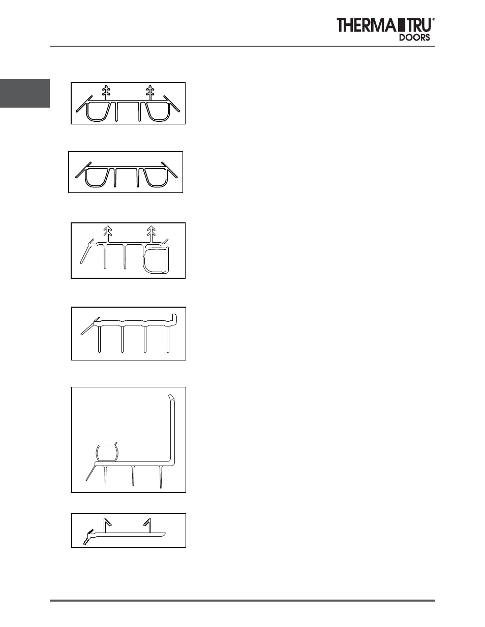 Door bottom selection & installation | Therma-Tru SHOP 3 Door Preparation - U1 Revised User Manual | Page 44 / 65