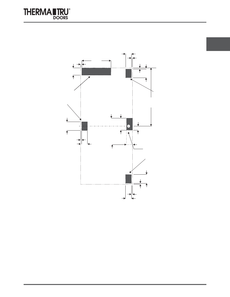 Door prep | Therma-Tru SHOP 3 Door Preparation - U1 Revised User Manual | Page 5 / 65