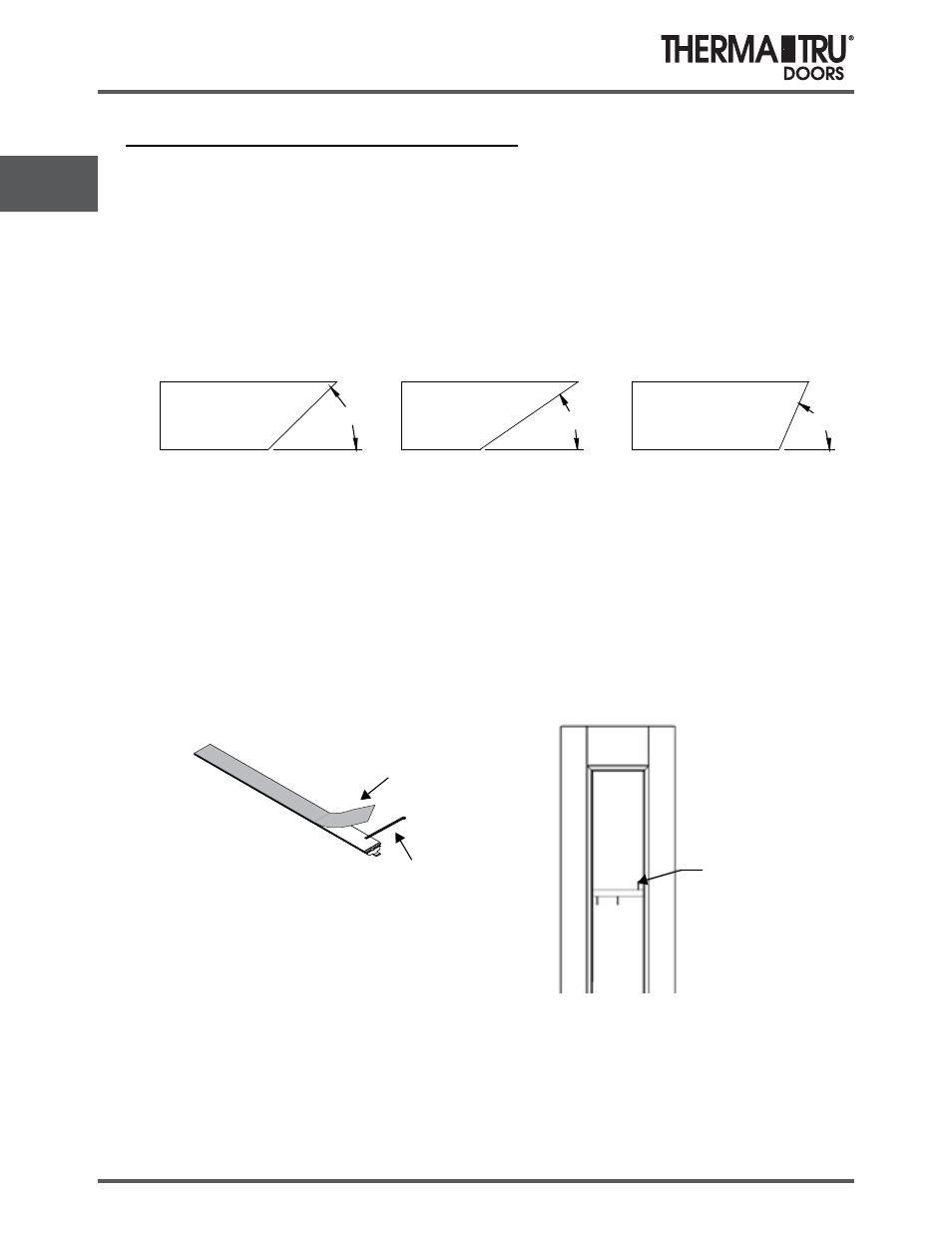 Therma-Tru SHOP 3 Door Preparation - U1 Revised User Manual | Page 54 / 65