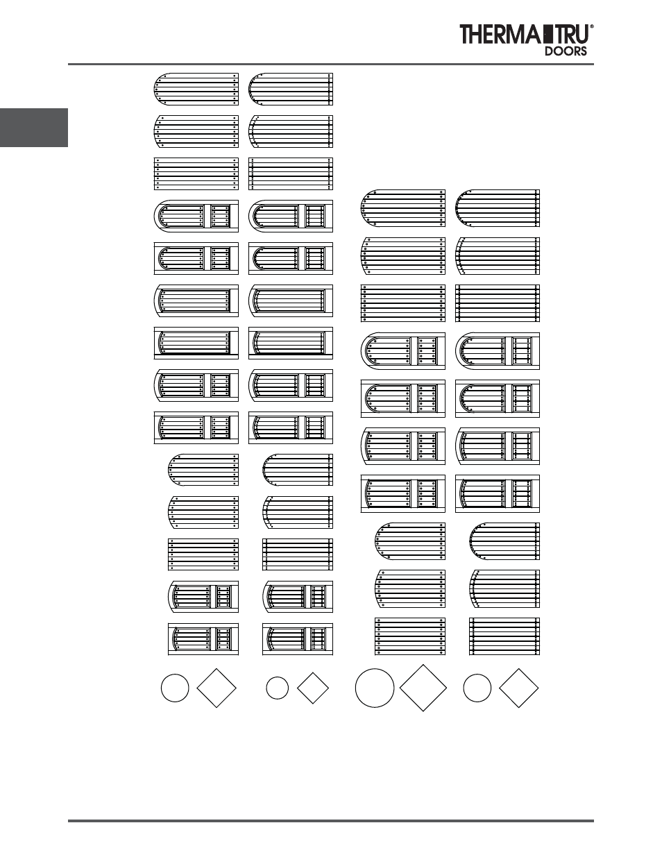 Decorative hinge strap & clavos application | Therma-Tru SHOP 3 Door Preparation - U1 Revised User Manual | Page 62 / 65