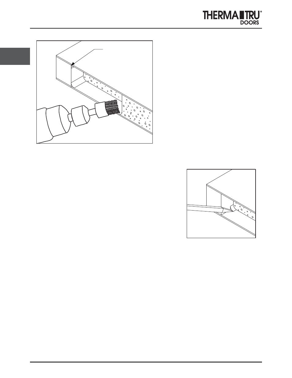 Door slab resizing | Therma-Tru SHOP 3 Door Preparation - U1 Revised User Manual | Page 8 / 65