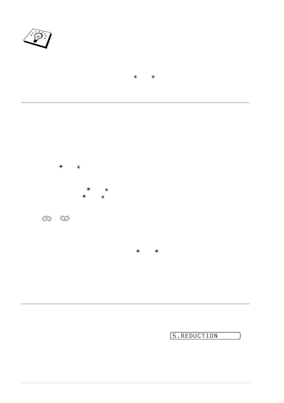 Fax detect, Receiving a fax, Printing a reduced incoming document | Brother FAX-727 User Manual | Page 35 / 125