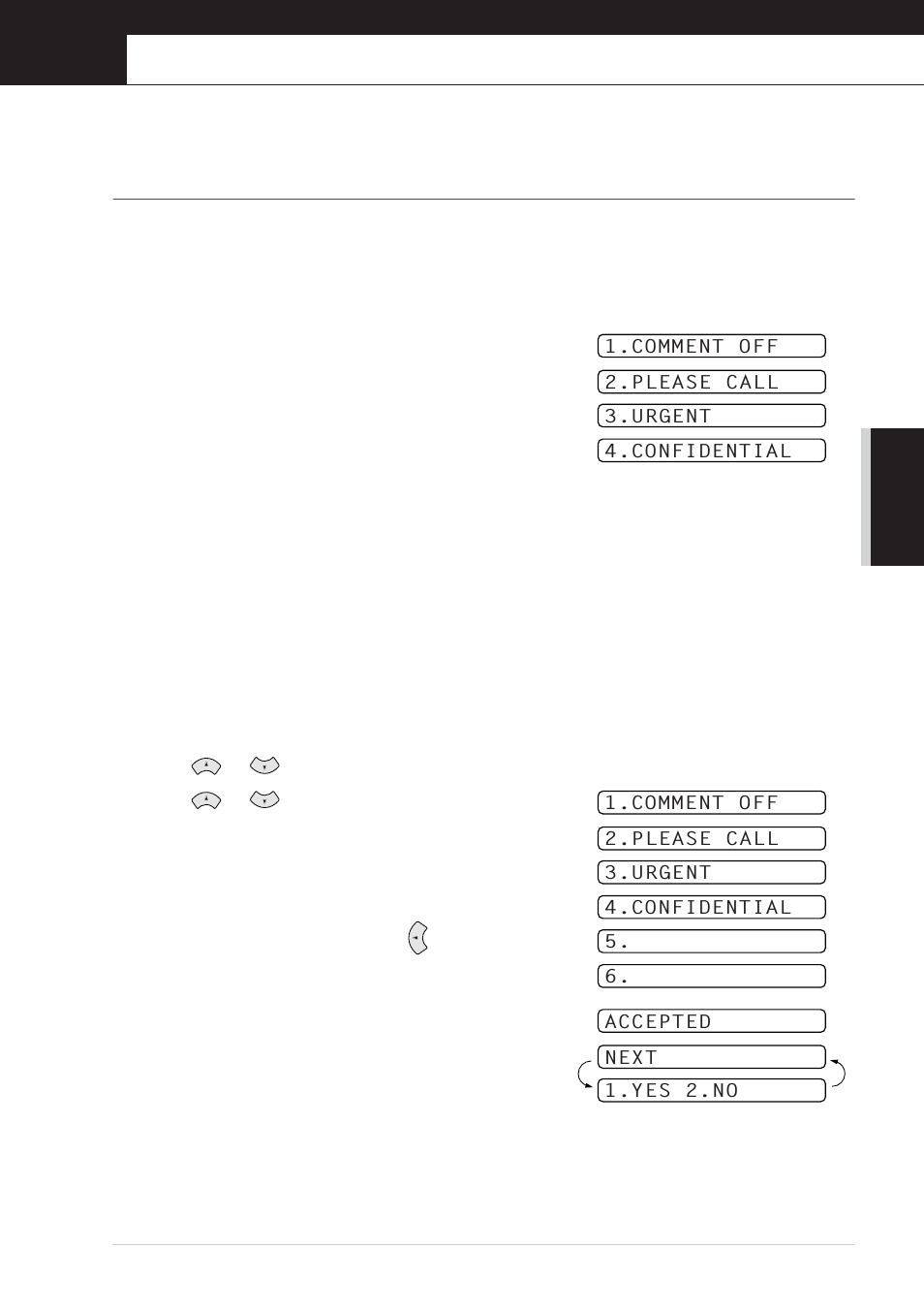 7 advanced sending, Advanced operations, Chapter 7 | Advanced sending | Brother FAX-727 User Manual | Page 44 / 125