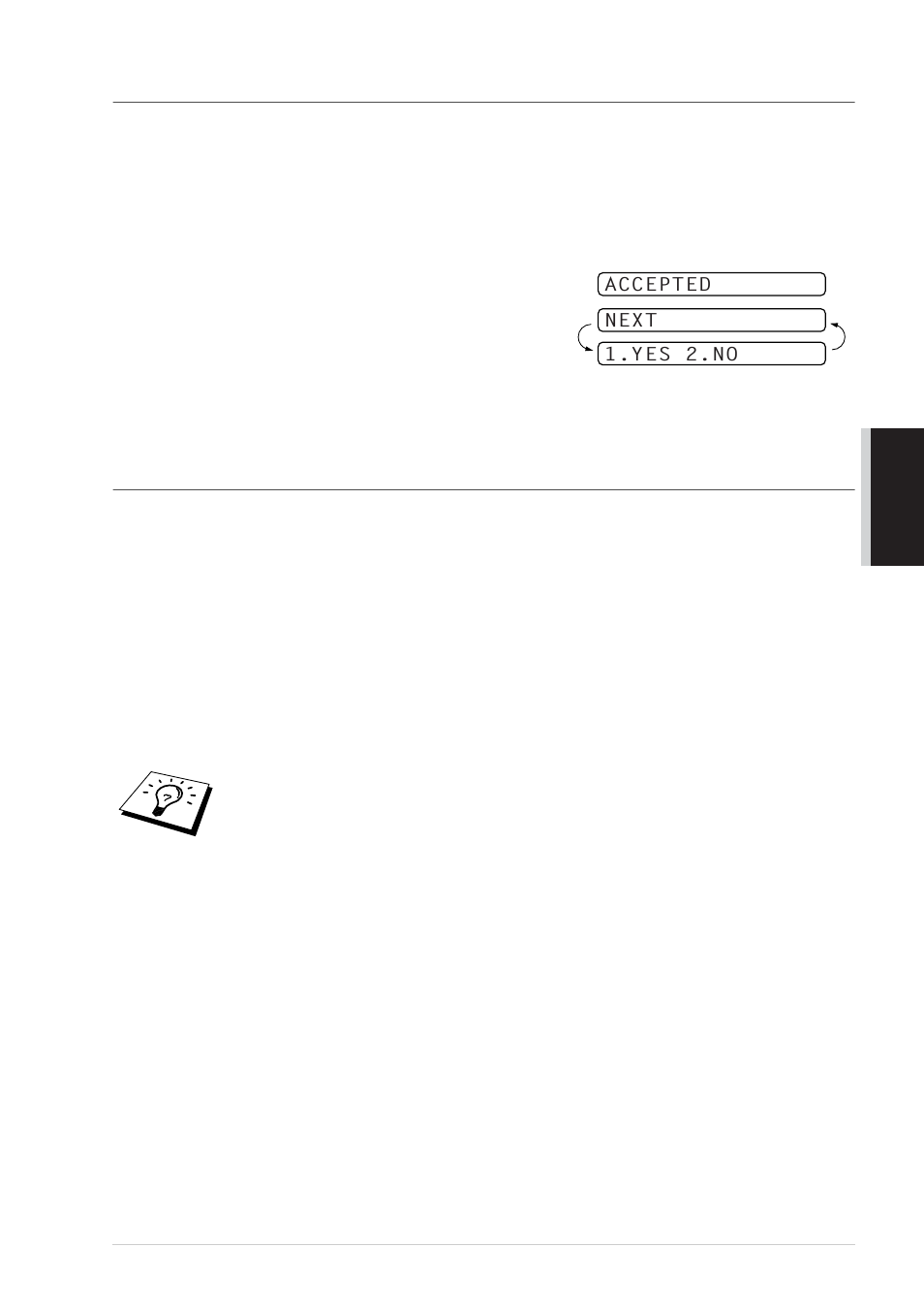 Delayed transmission (timer), Next-fax reservation (only for fax-727/737mc) | Brother FAX-727 User Manual | Page 48 / 125