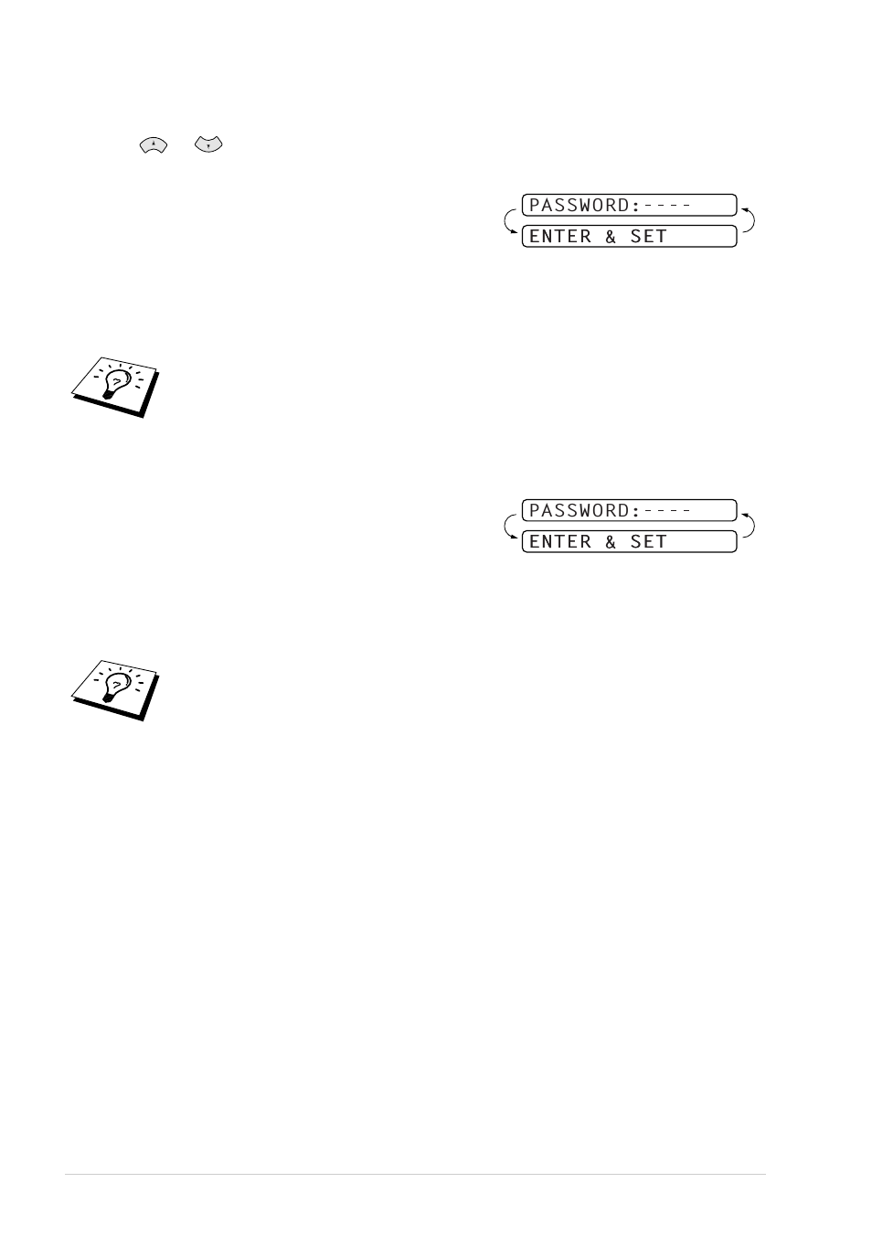 Switching memory security on, Switching off memory security | Brother FAX-727 User Manual | Page 51 / 125