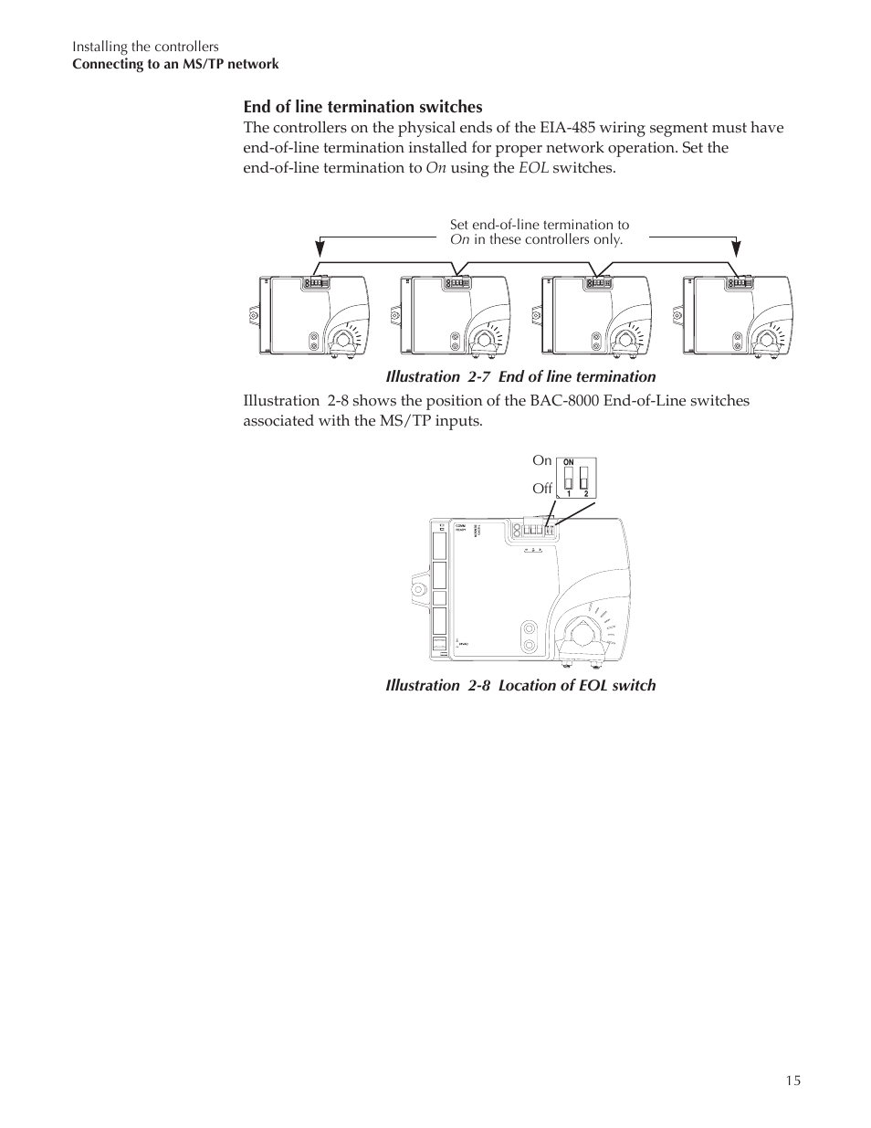 Bac-8001 draft222_18 | Titus Alpha BAC-8001/BAC-8201 Cooling Only User Manual | Page 15 / 21