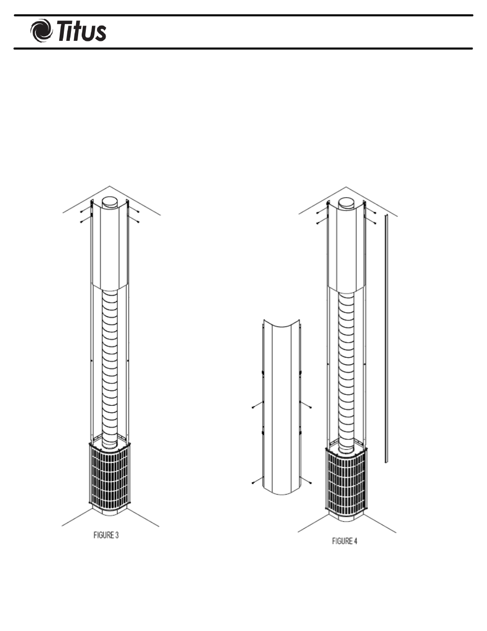 Installation manual, Dvvc duct cover installation | Titus Displacment Ventilation User Manual | Page 10 / 22