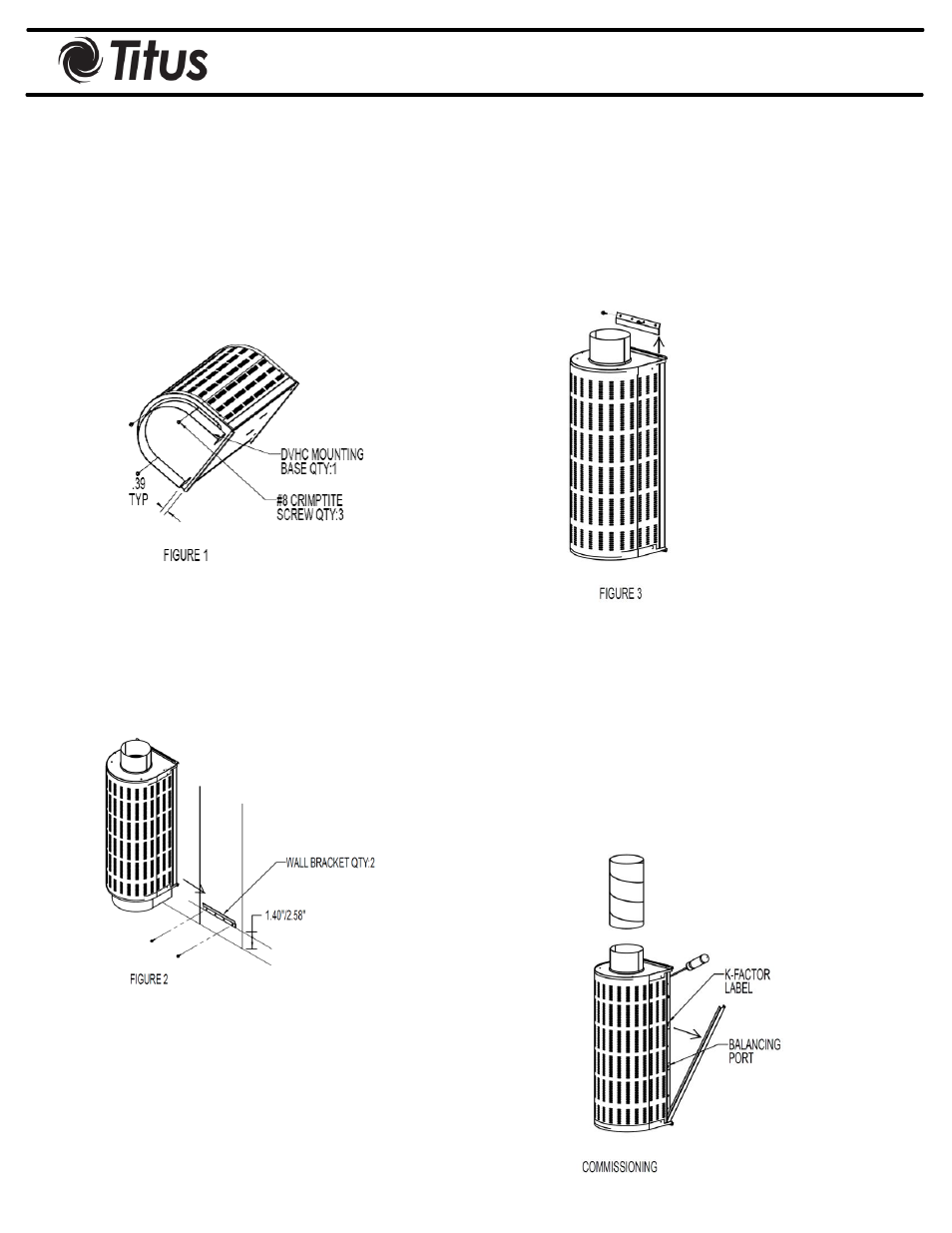 Dvhc, Installation manual, Dvhc installation | Titus Displacment Ventilation User Manual | Page 11 / 22
