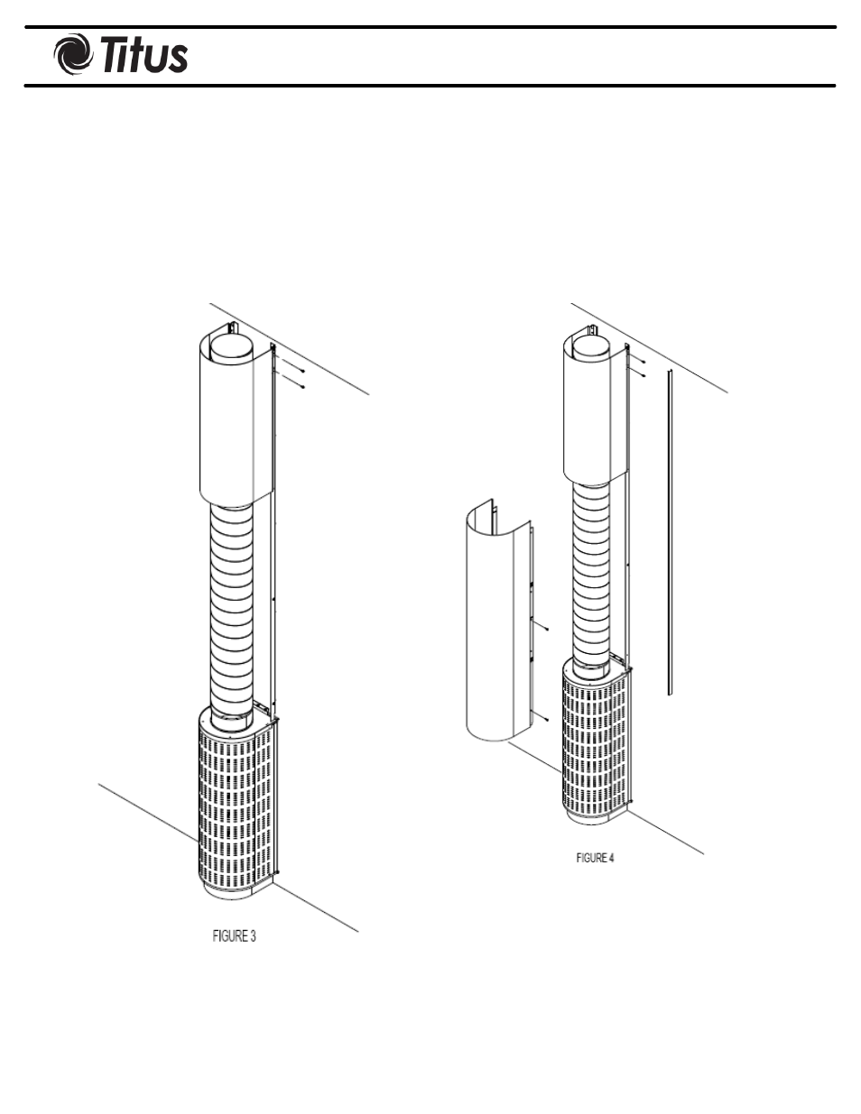 Installation manual, Dvhc duct cover installation | Titus Displacment Ventilation User Manual | Page 14 / 22