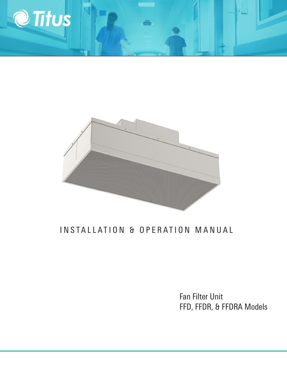 Titus FFD/FFDR/FFDRA User Manual | 16 pages