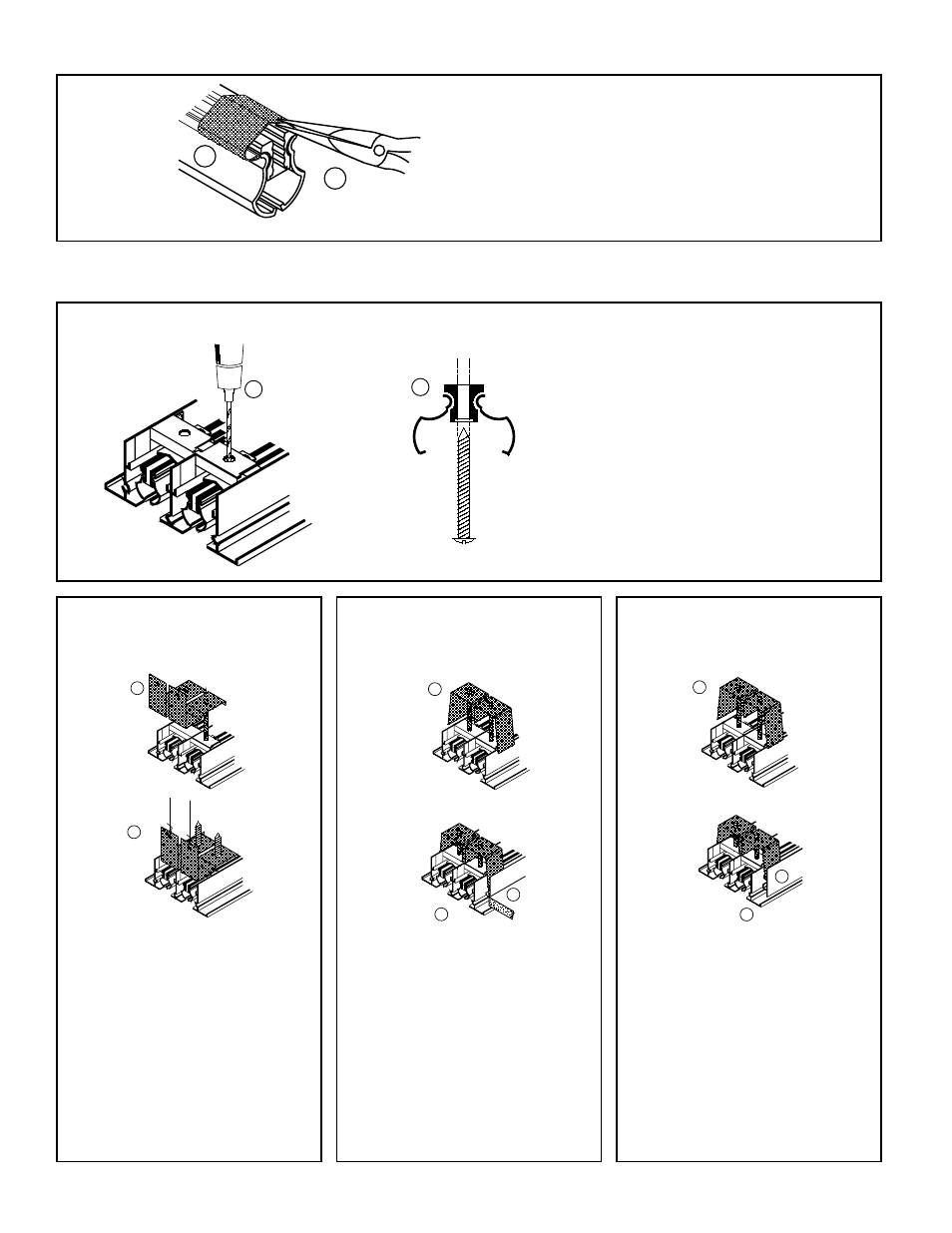 Spring clip - attaching to field cut diffuser, Hanger bracket mounting instructions | Titus ML IOM User Manual | Page 4 / 8