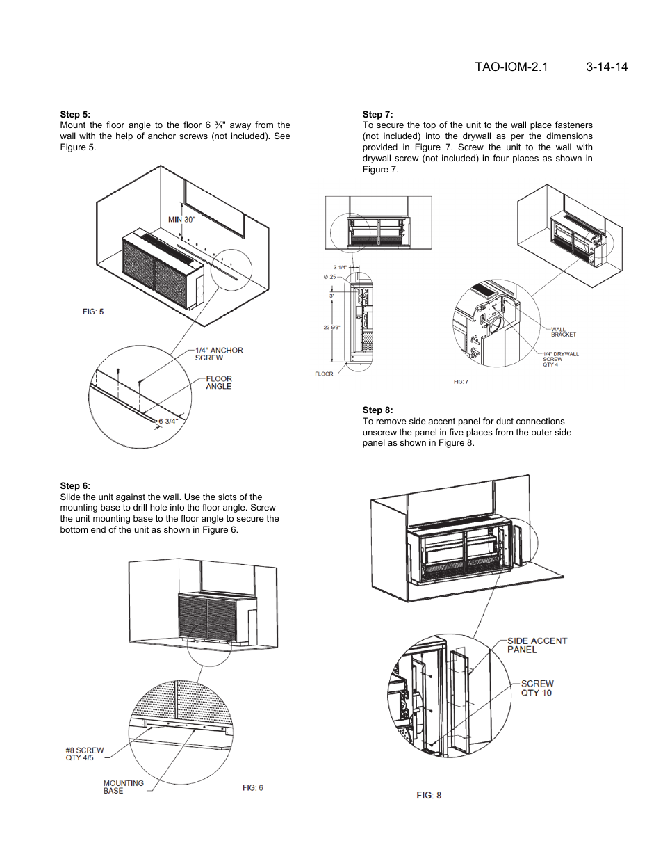 Titus TAO IOM User Manual | Page 2 / 3