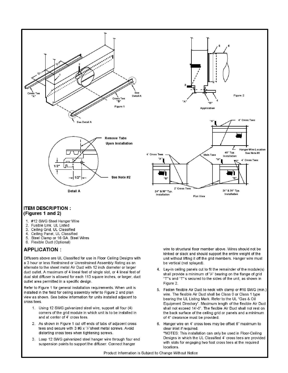 Titus TBD/TBDR-FR IOM User Manual | Page 2 / 2