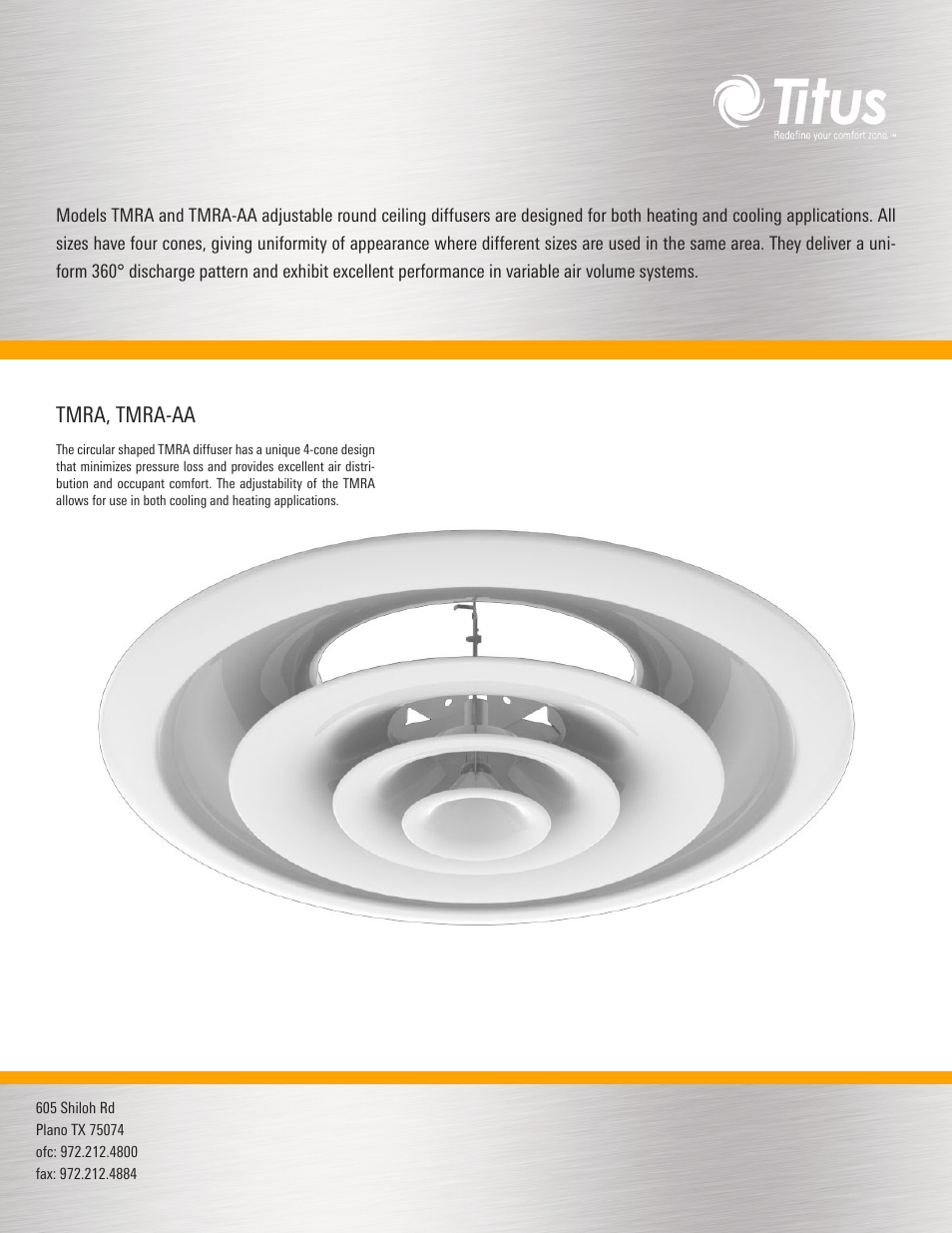 Tmra, tmra-aa | Titus TMR / TMRA IOM User Manual | Page 4 / 4