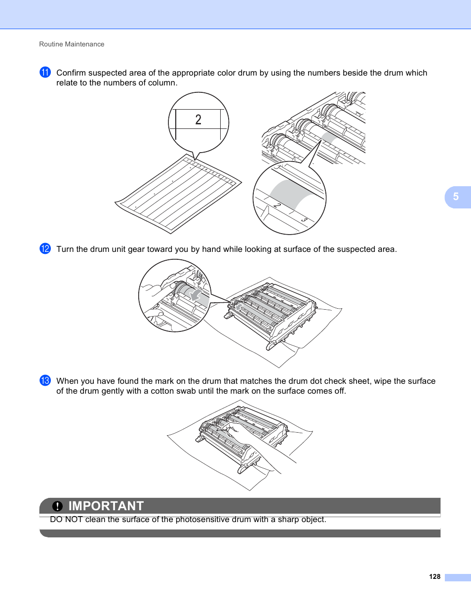 Important | Brother HL 4570CDWT User Manual | Page 134 / 200