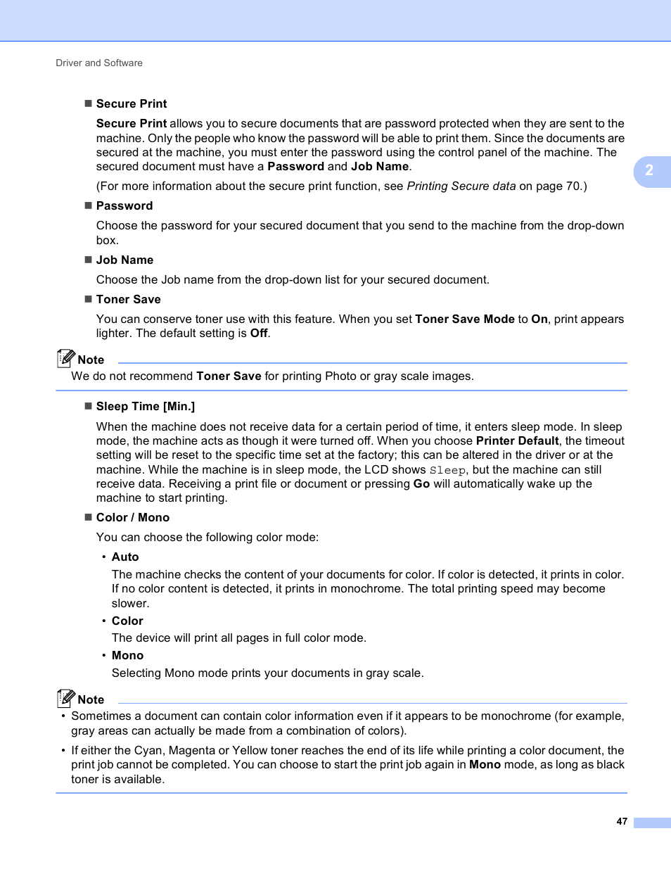 Brother HL 4570CDWT User Manual | Page 53 / 200