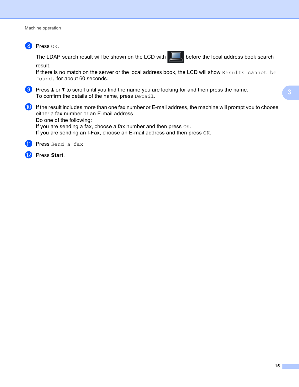 Brother 8910DW User Manual | Page 18 / 31