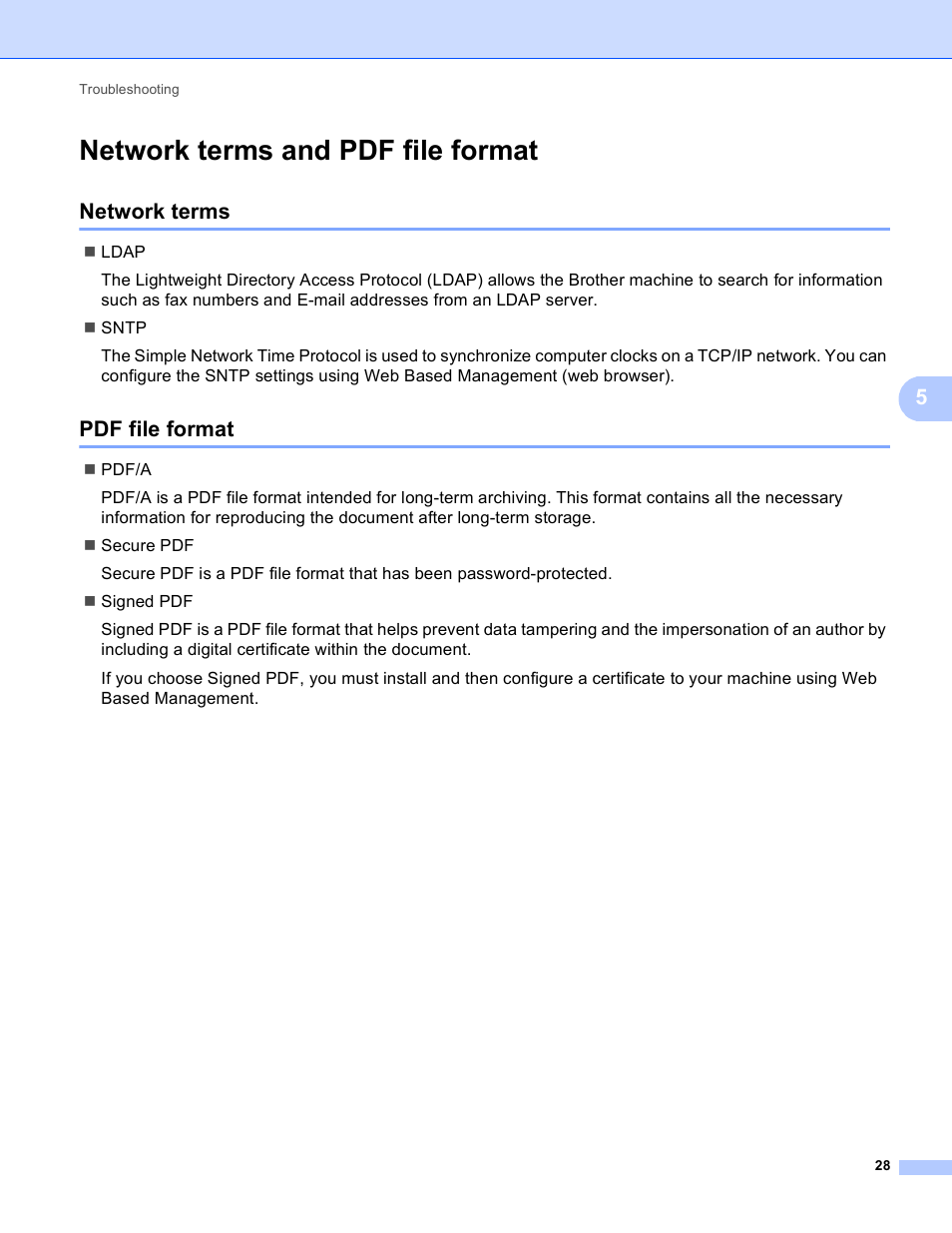 Network terms and pdf file format, Network terms, Pdf file format | Network terms pdf file format | Brother 8910DW User Manual | Page 31 / 31