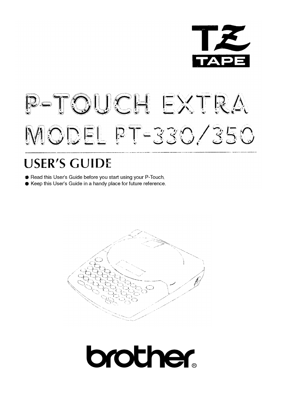 Brother PT-330 User Manual | 150 pages