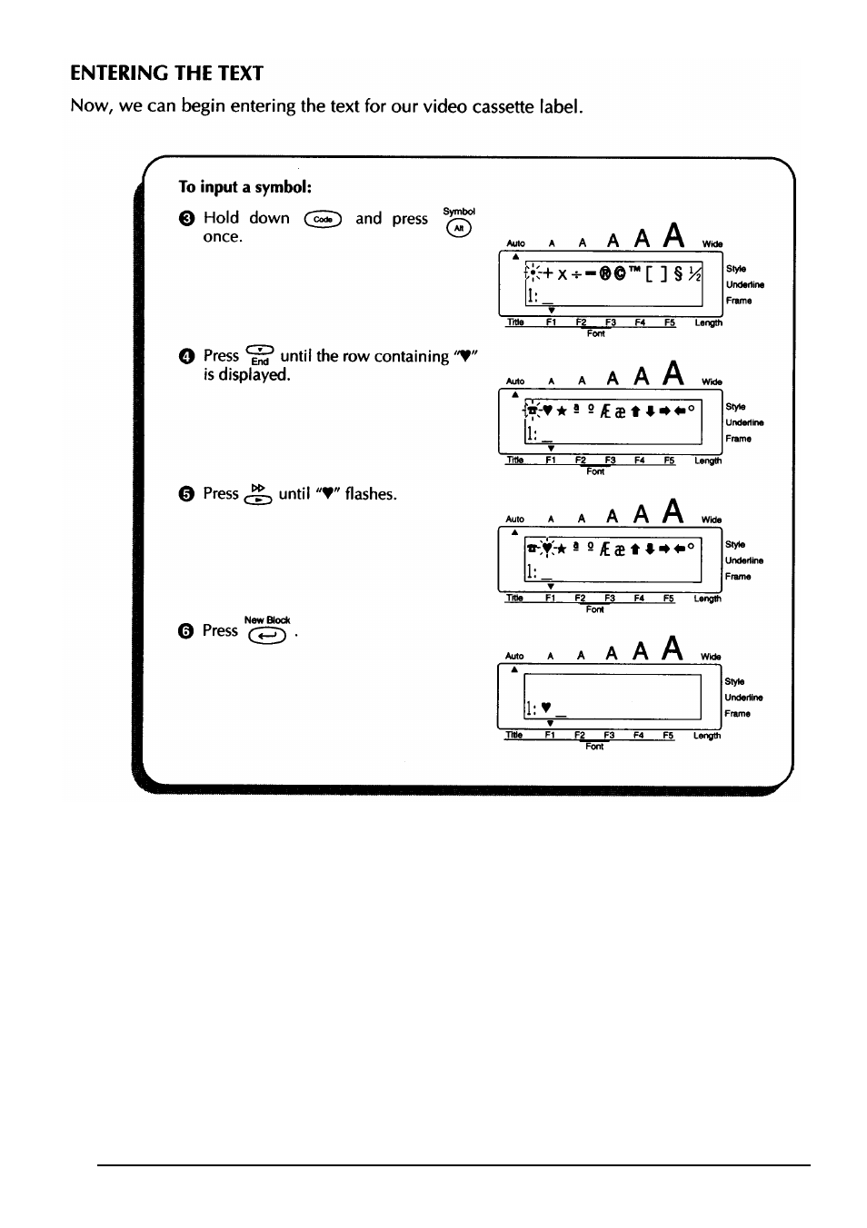 Brother PT-330 User Manual | Page 25 / 150