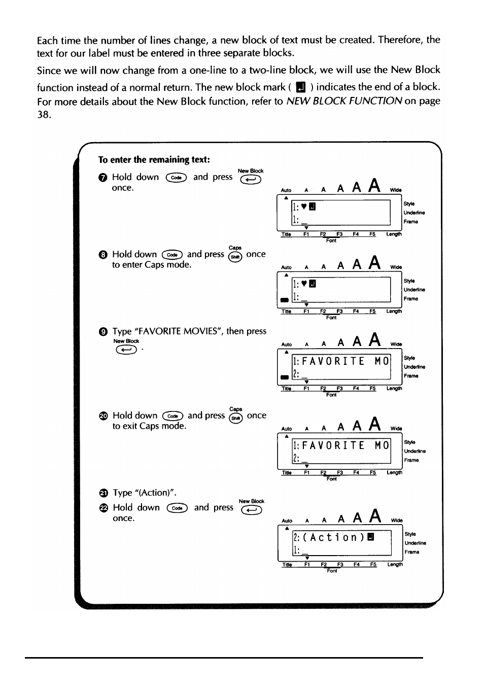 Brother PT-330 User Manual | Page 26 / 150