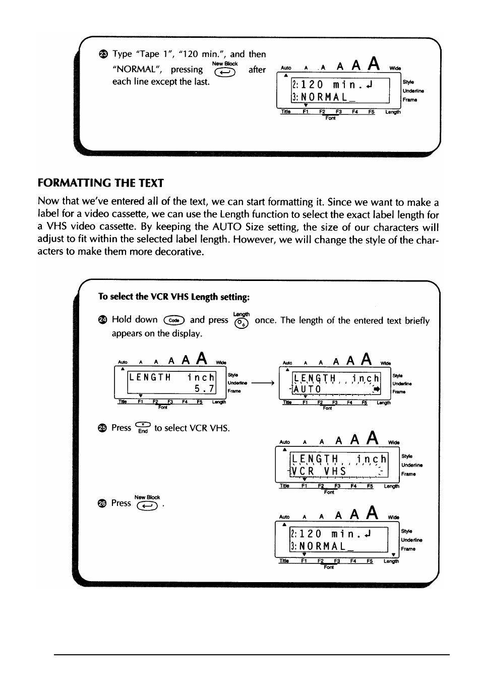 Brother PT-330 User Manual | Page 27 / 150