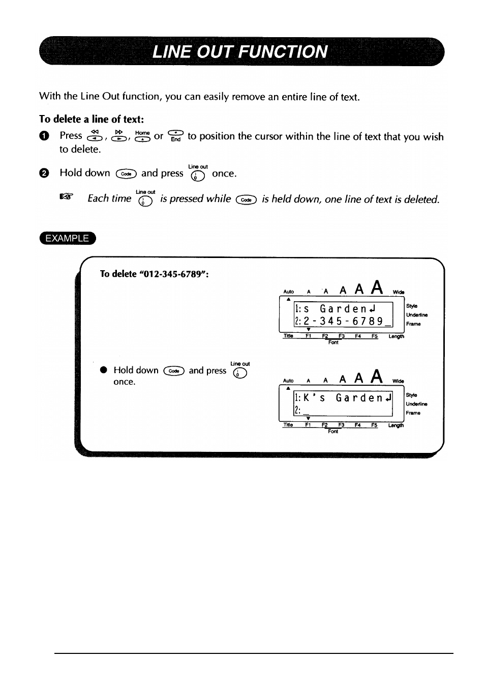 Brother PT-330 User Manual | Page 45 / 150