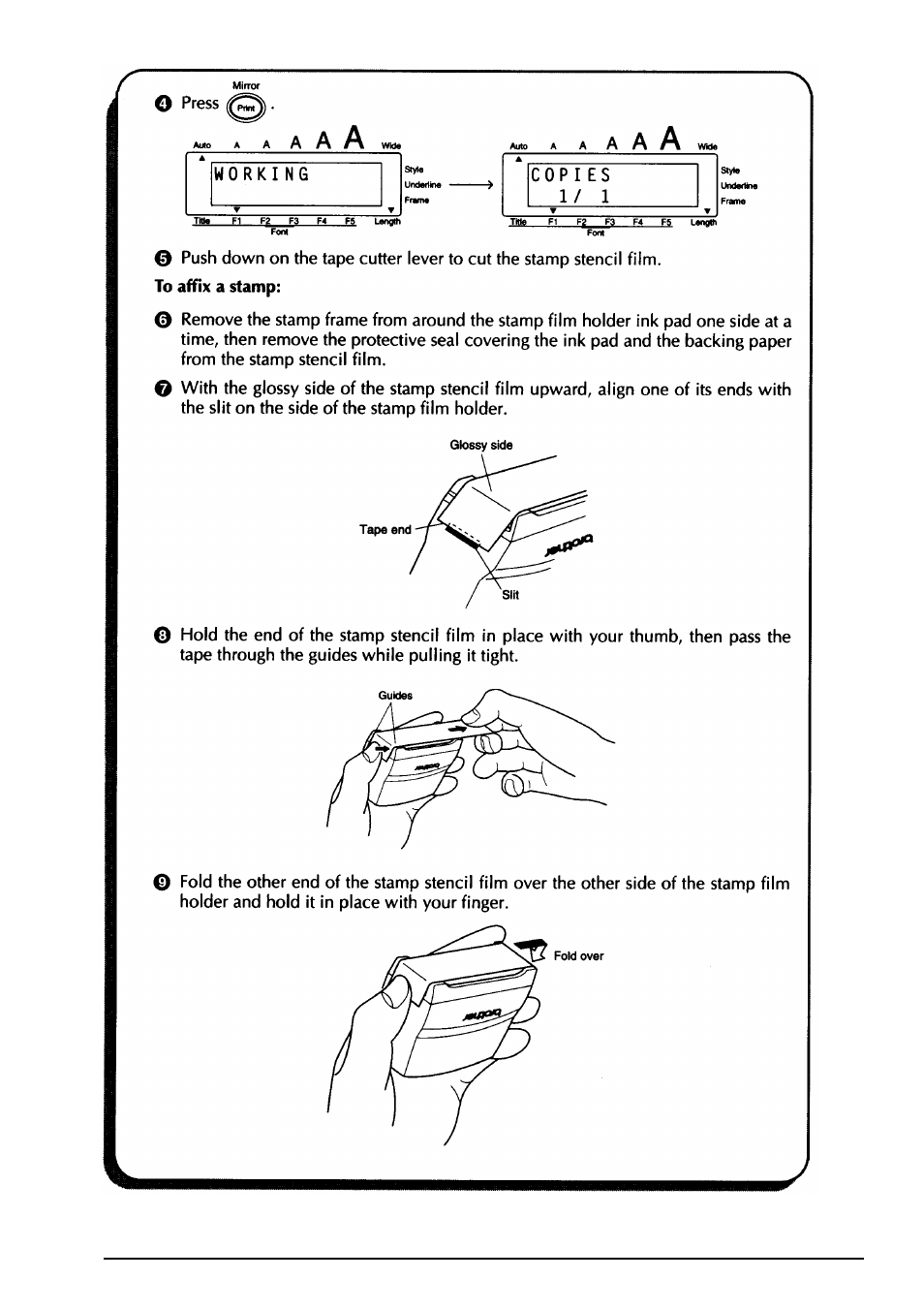 Brother PT-330 User Manual | Page 57 / 150