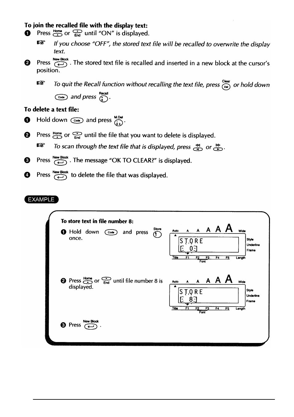 S t . q r e | Brother PT-330 User Manual | Page 89 / 150