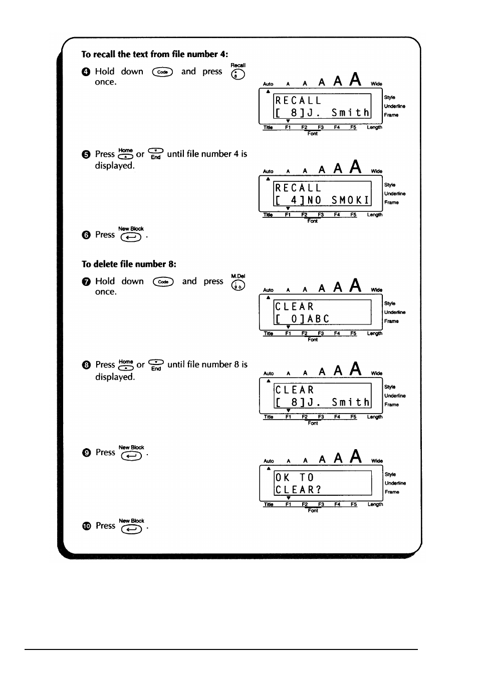 Brother PT-330 User Manual | Page 90 / 150