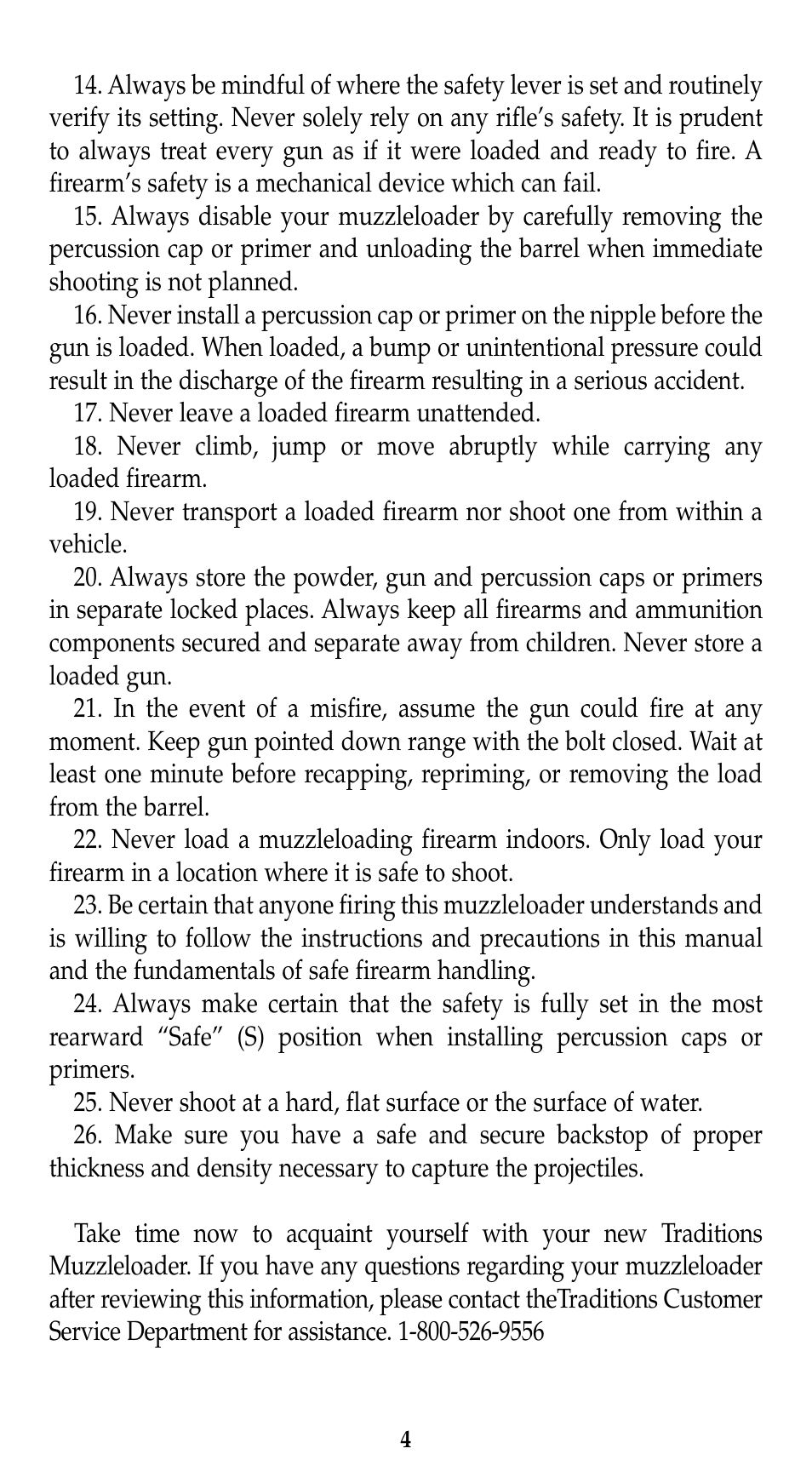 Traditions Lightning Ebolt Buckhunter User Manual | Page 10 / 38