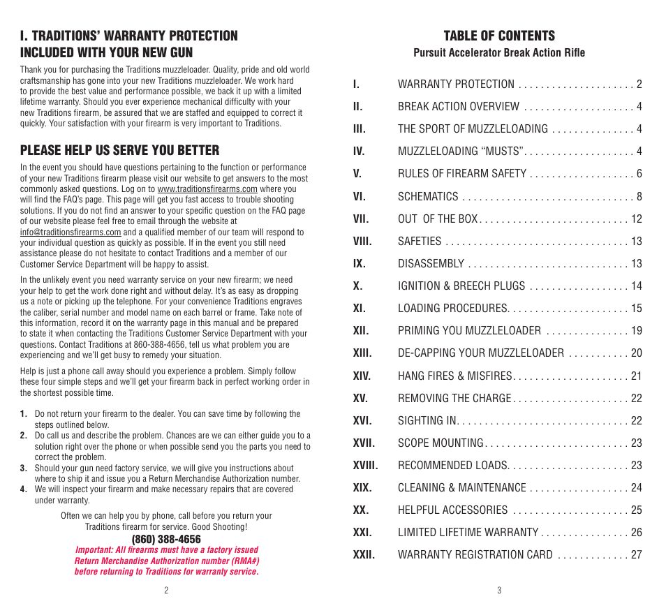 Traditions Pursuit Accelerator User Manual | Page 2 / 15