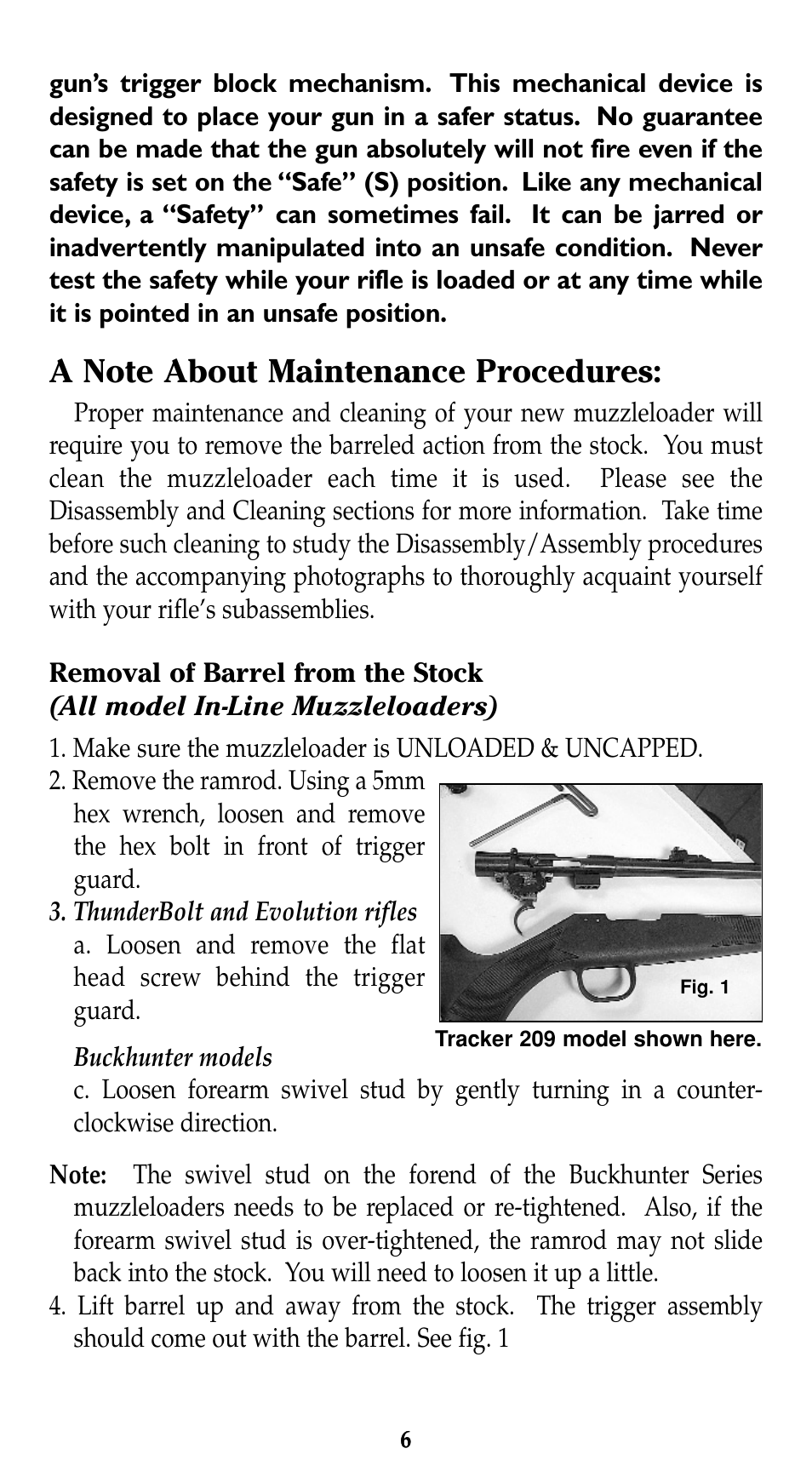 Traditions Evolution Thunderbolt Tracker User Manual | Page 16 / 38