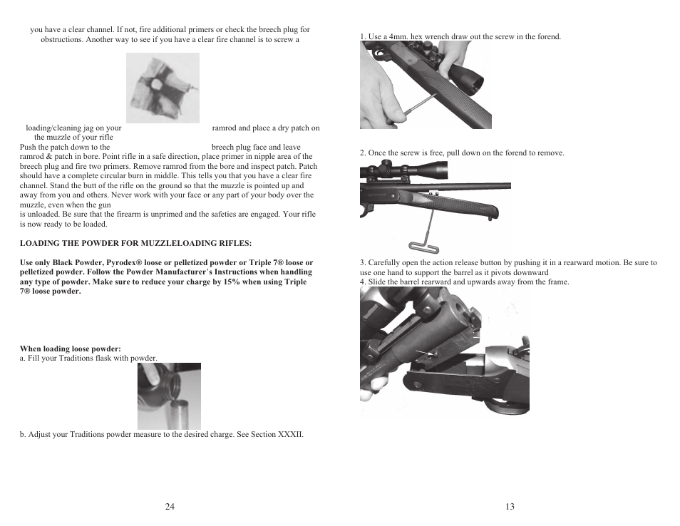 Traditions Outfitter User Manual | Page 13 / 18