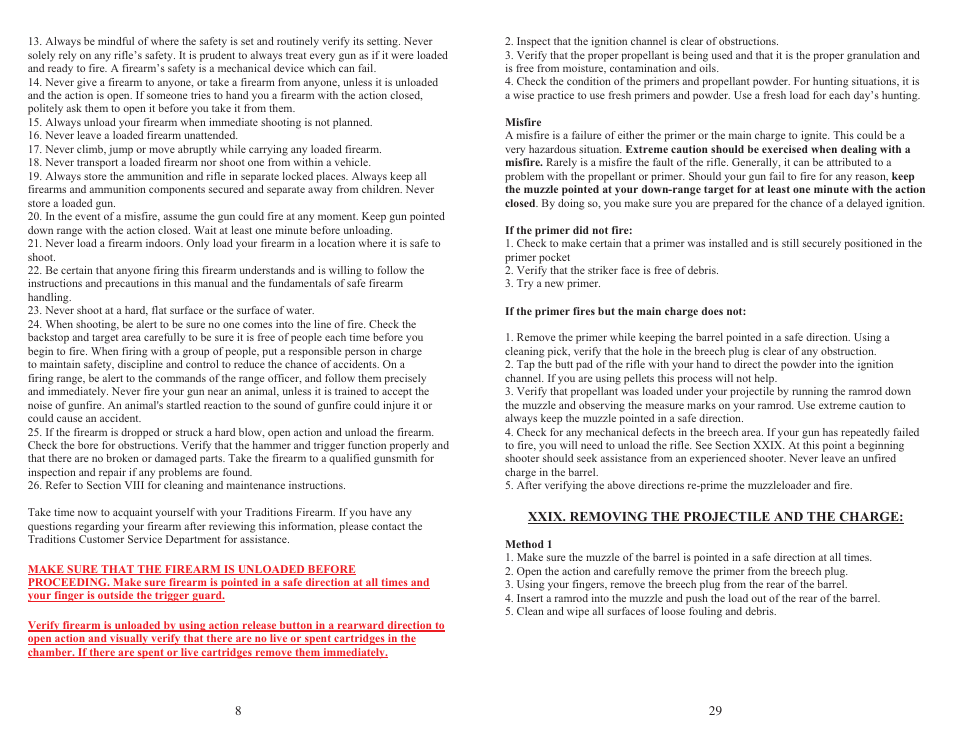 Traditions Outfitter User Manual | Page 8 / 18