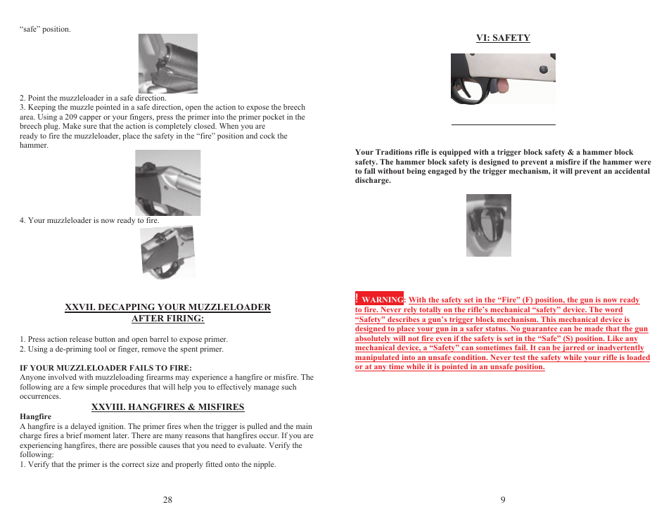 Traditions Outfitter User Manual | Page 9 / 18
