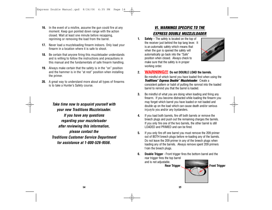 Traditions REX User Manual | Page 11 / 26