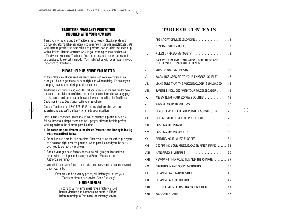 Traditions REX User Manual | Page 3 / 26
