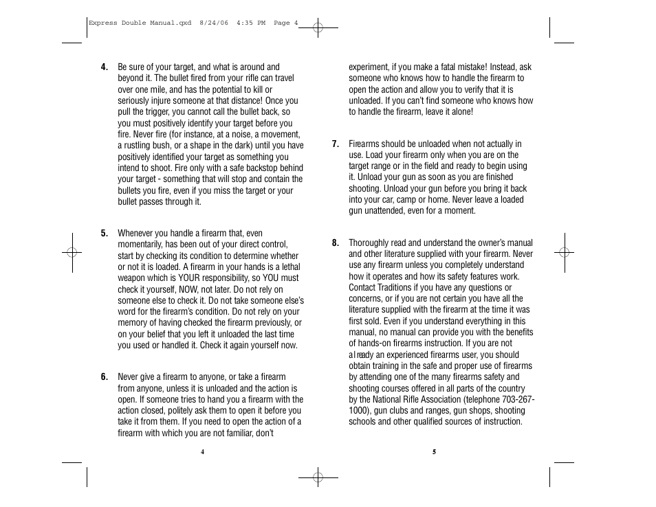 Traditions REX User Manual | Page 6 / 26