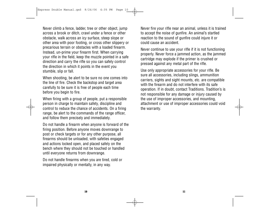 Traditions REX User Manual | Page 9 / 26