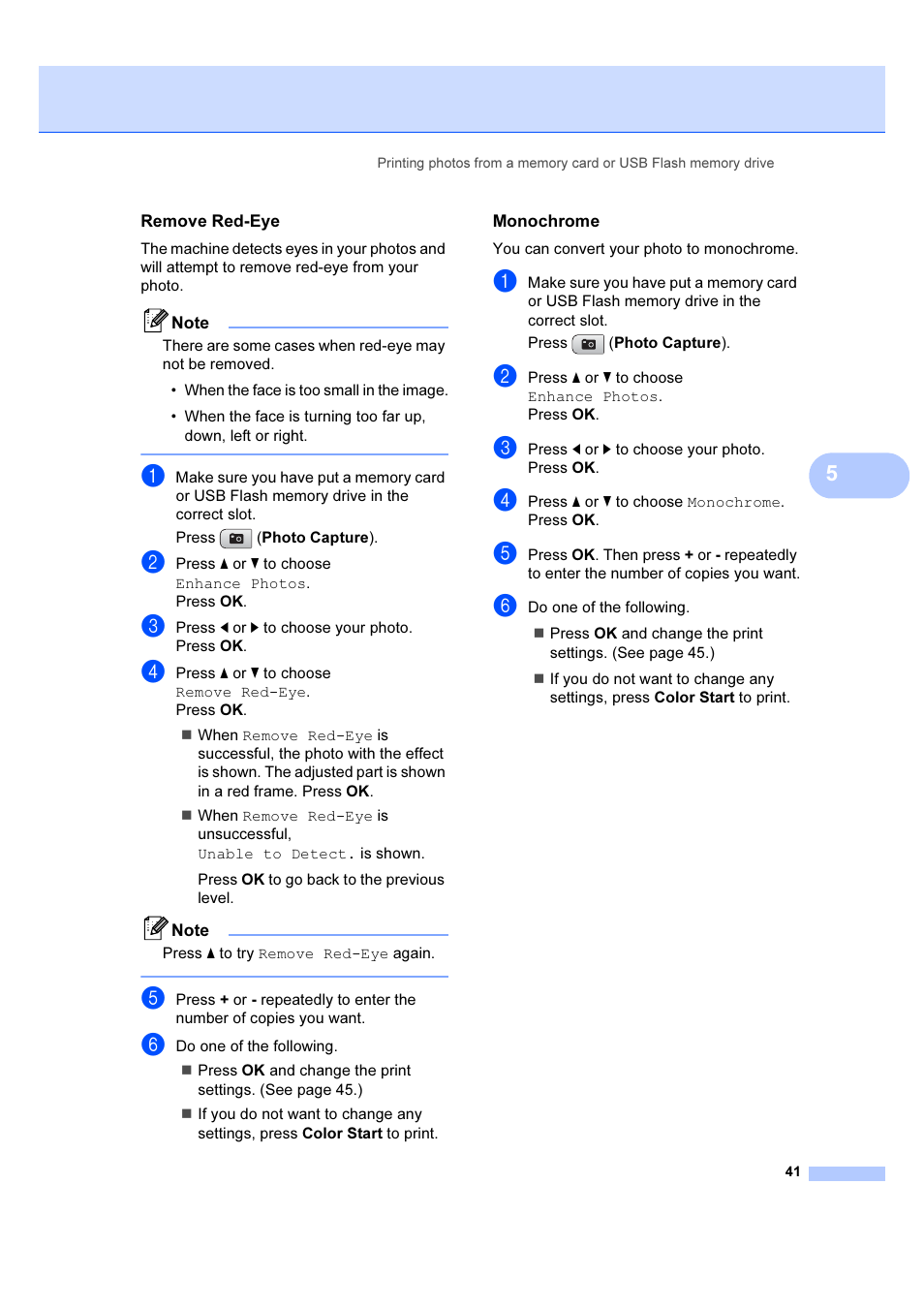 Brother DCP-385C User Manual | Page 47 / 122