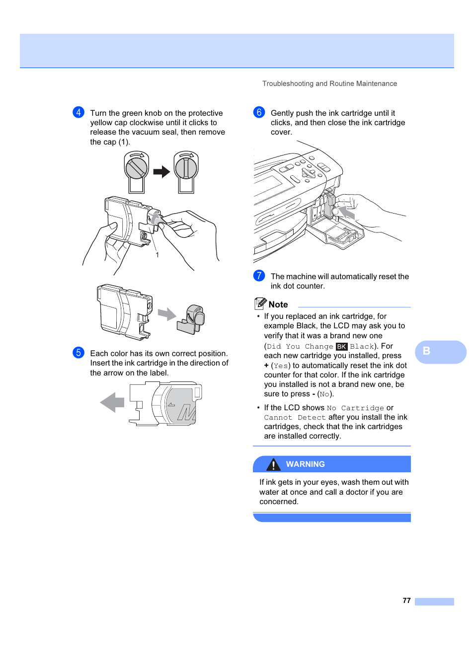 Brother DCP-385C User Manual | Page 83 / 122