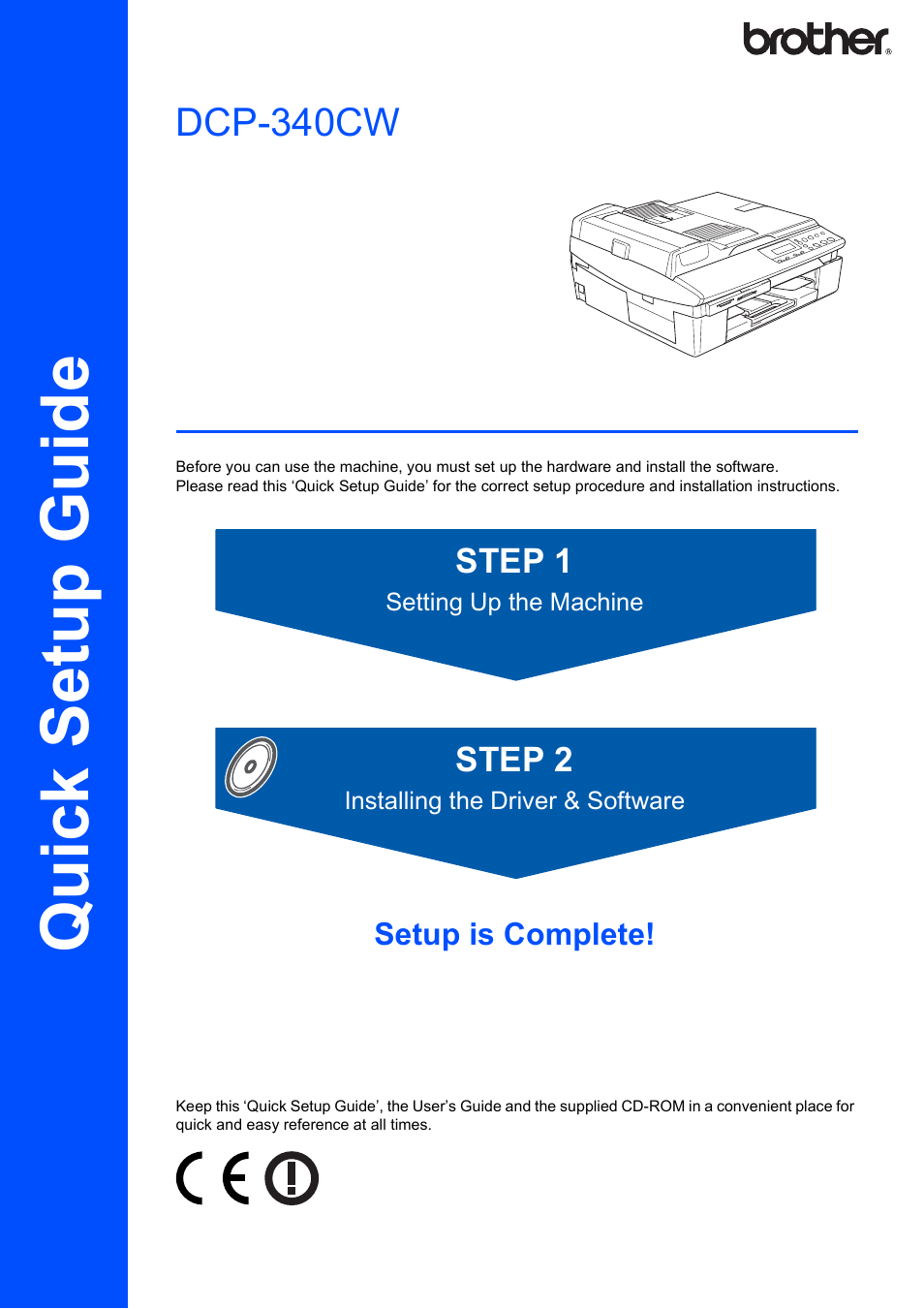 Brother DCP-340CW User Manual | 43 pages