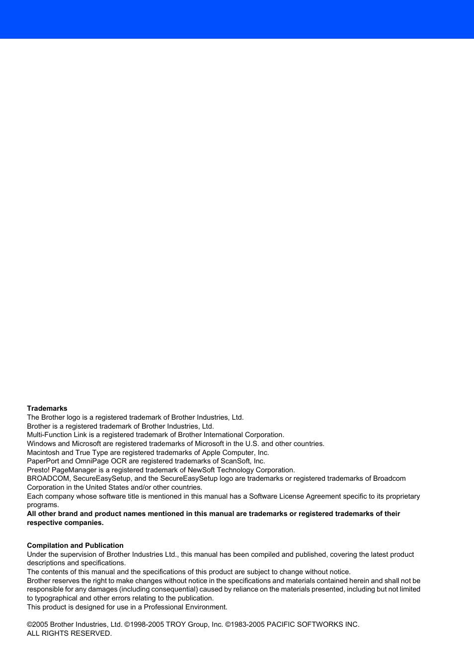 Brother DCP-340CW User Manual | Page 42 / 43