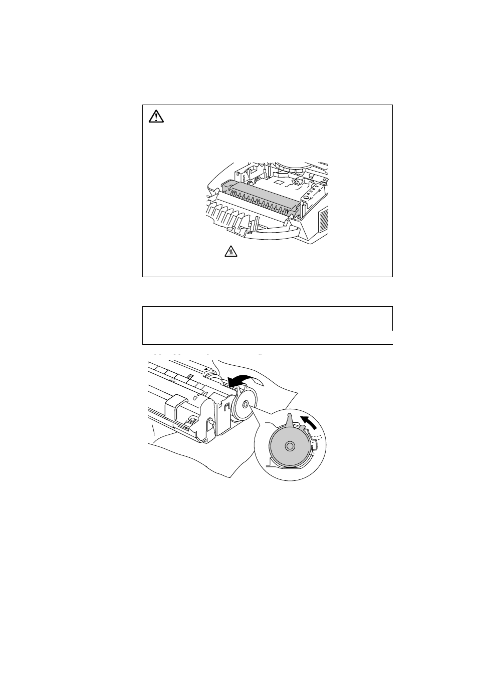 Warning | Brother HL-1000 User Manual | Page 41 / 91
