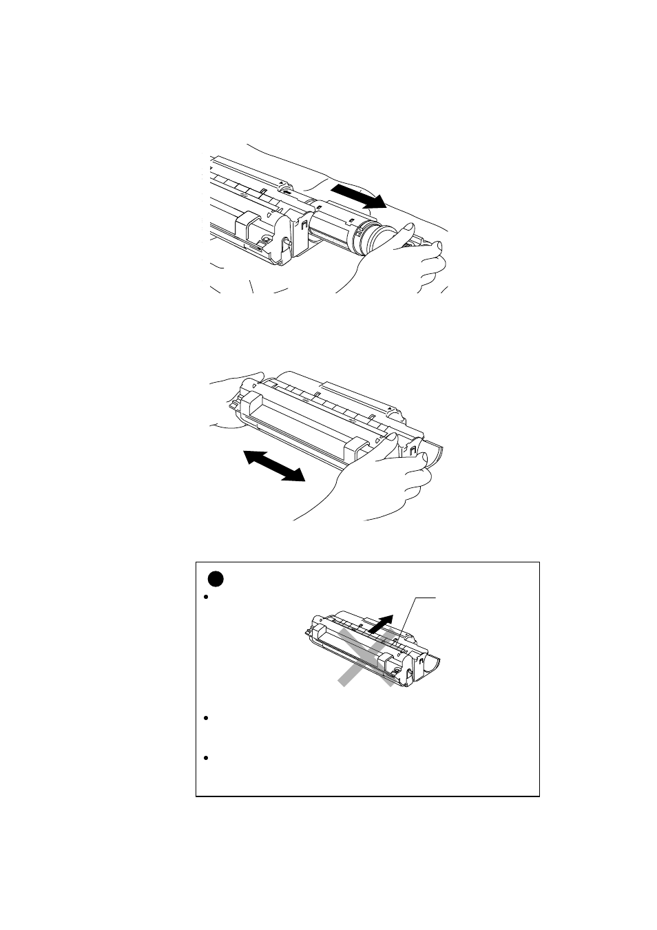 Caution | Brother HL-1000 User Manual | Page 47 / 91