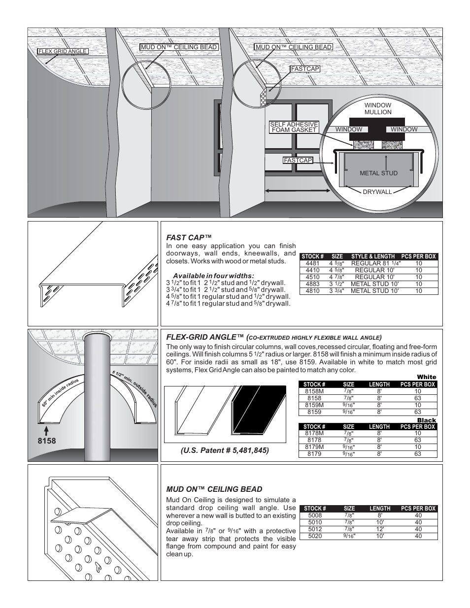 Trim-Tex Super Seal Tear Away User Manual | Page 2 / 2