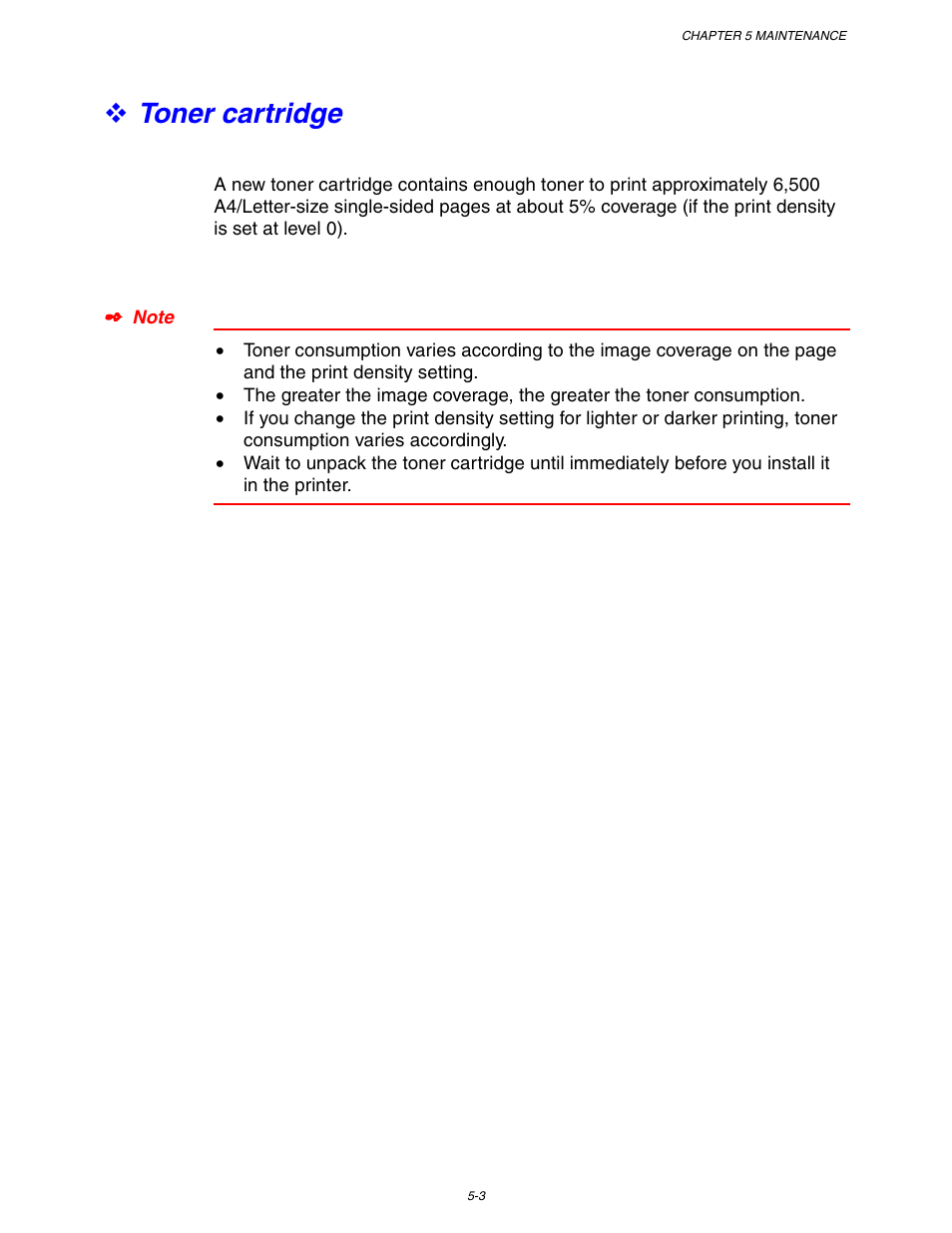 Toner cartridge | Brother HL-1650/1670N User Manual | Page 143 / 235